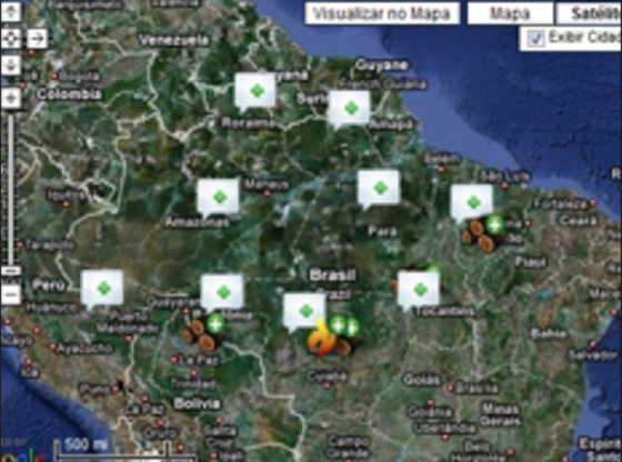 Dados em tempo real